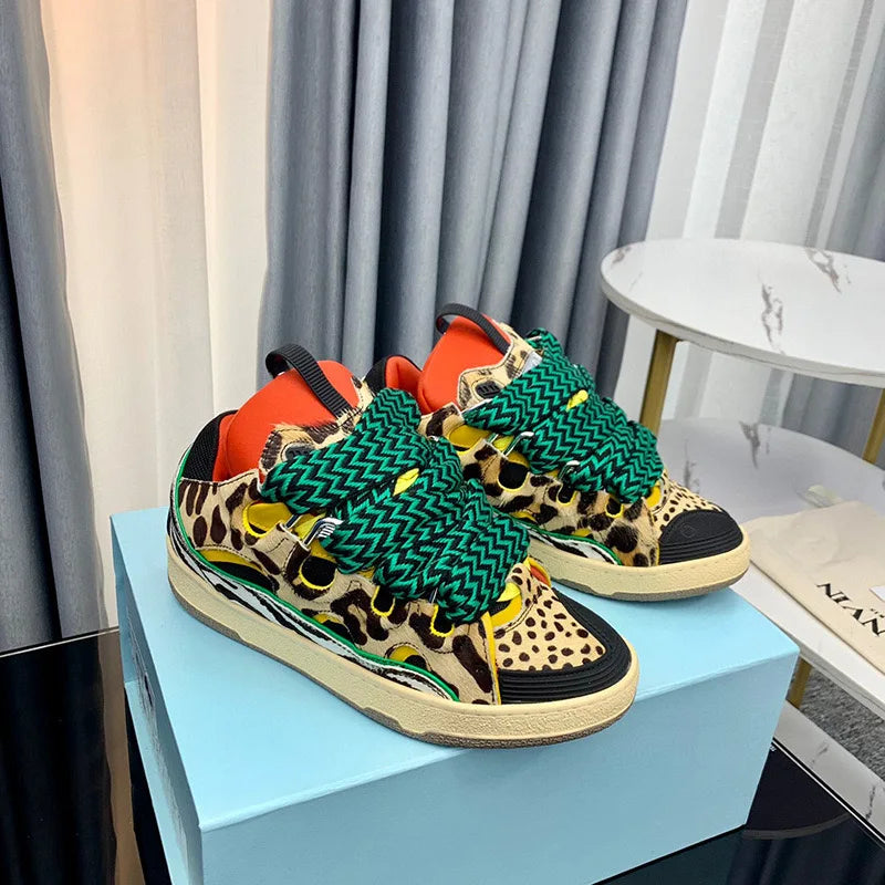 Lanvin Curb Sneakers