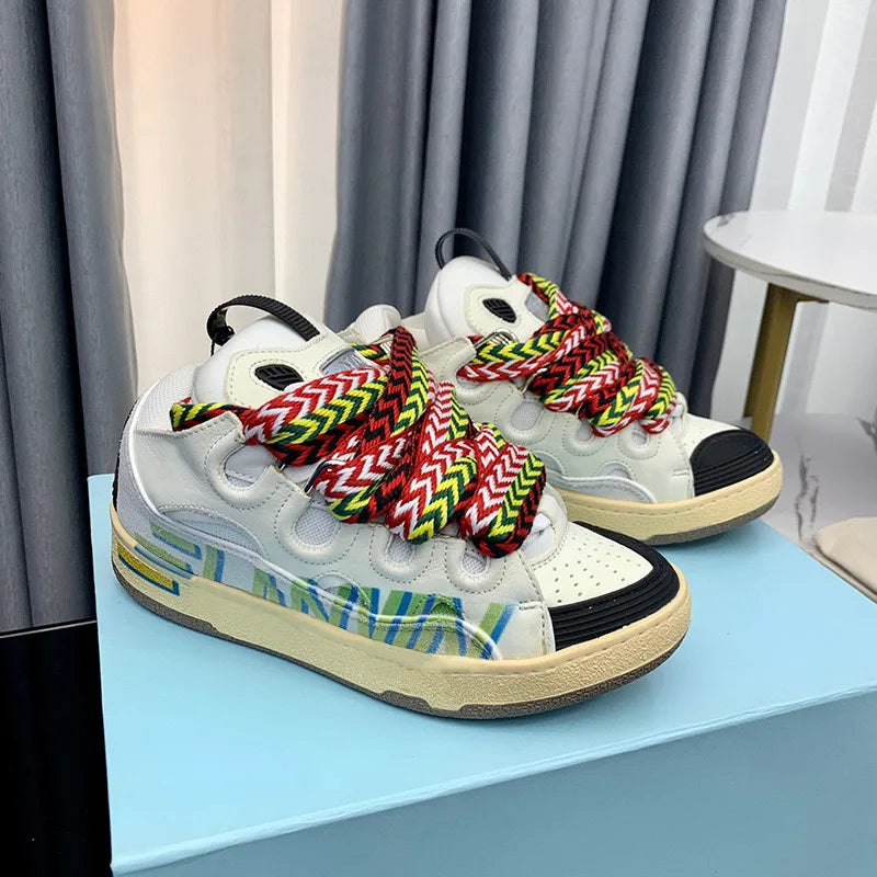 Lanvin Curb Sneakers