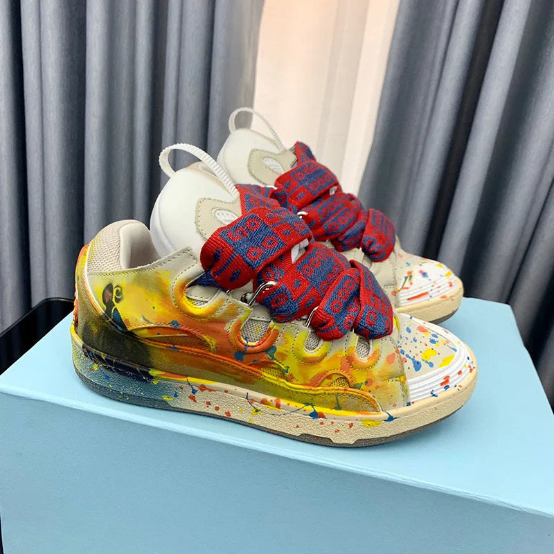 Lanvin Curb Sneakers