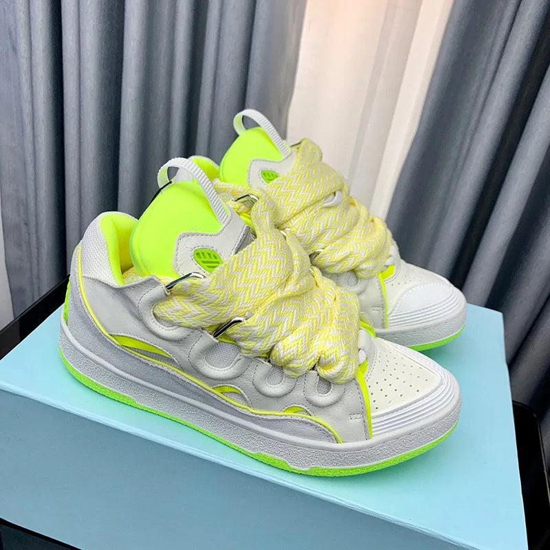 Lanvin Curb Sneakers