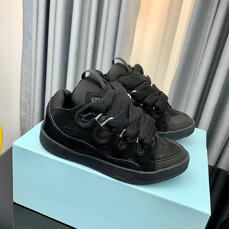 Lanvin Curb Sneakers